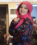 Black Dhanak Frock (1 Pc)