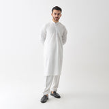 Stylish White Shalwar Kameez