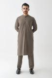Light Brown Shalwar Kameez Set