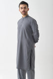 Stylish Grey Shalwar Kameez