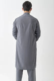 Stylish Grey Shalwar Kameez