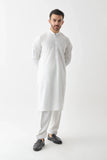 Stylish White Shalwar Kameez