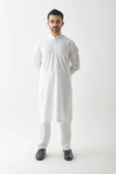 Stylish White Shalwar Kameez