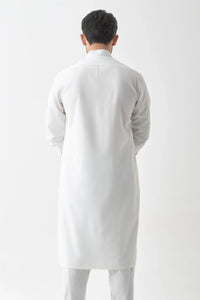 Stylish White Shalwar Kameez
